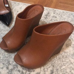 Jessica Simpson wedge/ booties